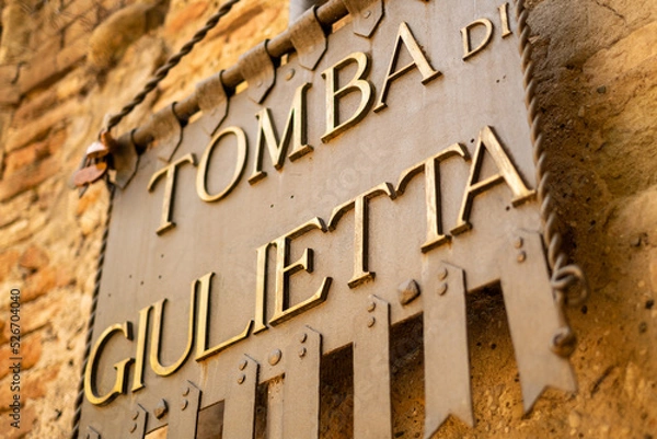 Obraz Tomba di Giulietta