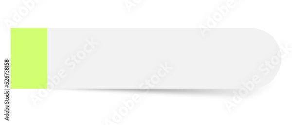 Fototapeta colorful sticky note