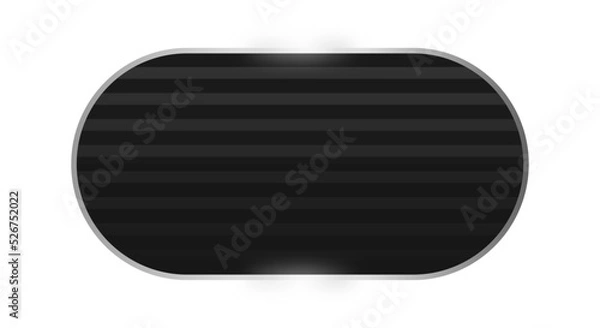 Fototapeta black rectangle silver frame background
