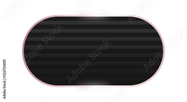 Fototapeta black rectangle rose gold frame background
