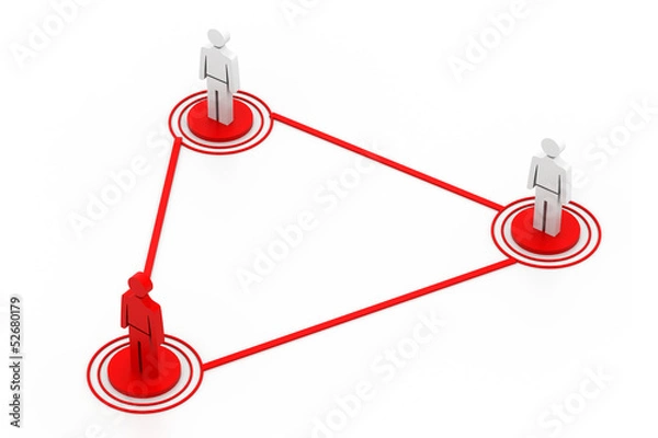 Obraz Standing Out From The Crowd