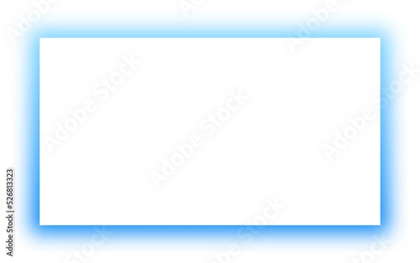 Fototapeta neon shadow rectangle background