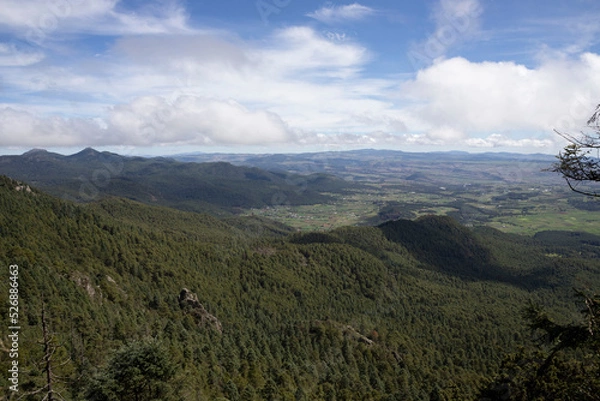Obraz landscape with clouds
