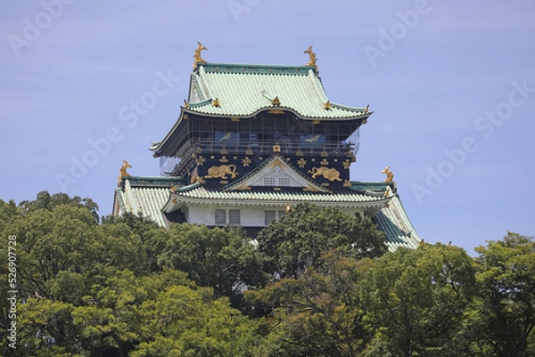 Fototapeta 大阪城　天守閣