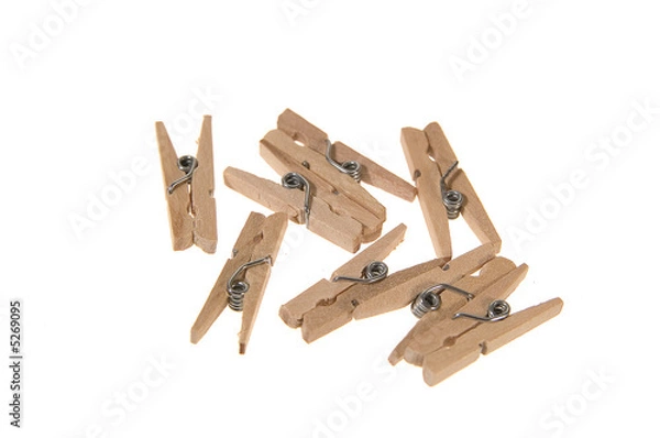 Fototapeta pinces a linge