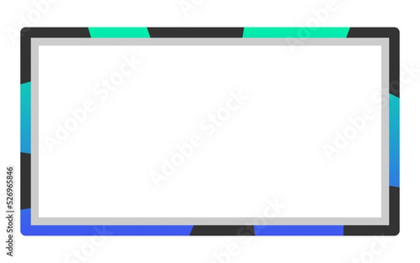 Fototapeta rectangle gradient dark frame
