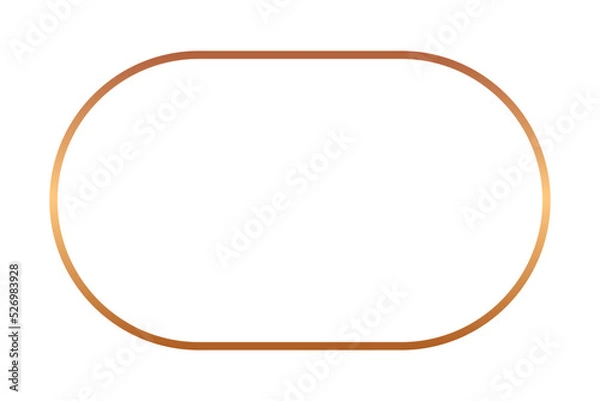 Obraz bronze rectangle frame
