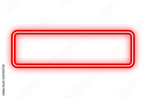 Fototapeta rectangle neon light banner
