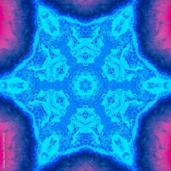 Obraz Background blue flower