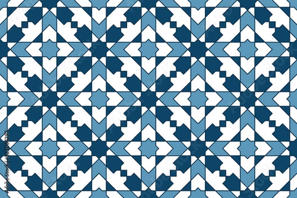 Obraz Persian geometric Islamic pattern for Ramadan card