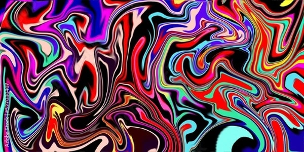 Fototapeta Abstract liquid background