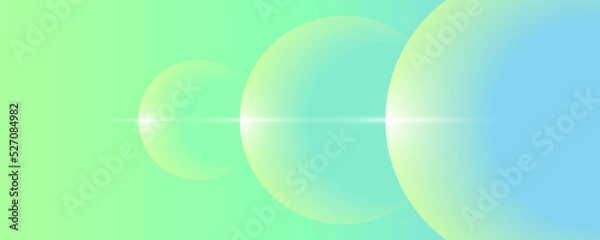 Obraz Abstract light background banner template. Vector illustration