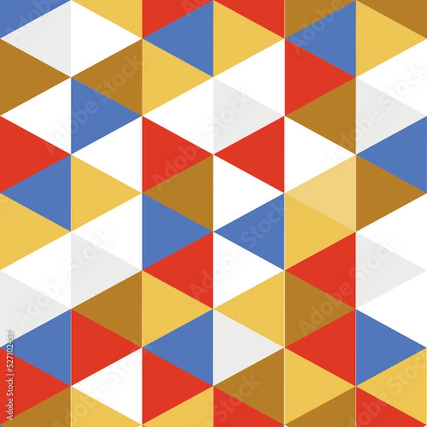 Obraz abstract background with triangles