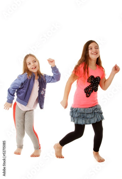 Fototapeta Kids dancing