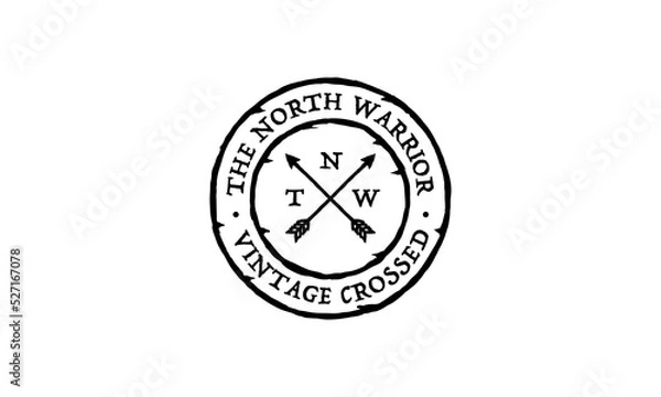 Fototapeta Design elements. Retro style. arrows, labels, ribbons, symbols such as logos. Editable vector illustration file.