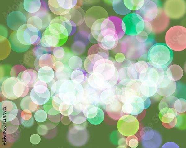 Obraz bokeh soft lights abstract background.Christmas day,Holiday,funny,happy birht day Background.