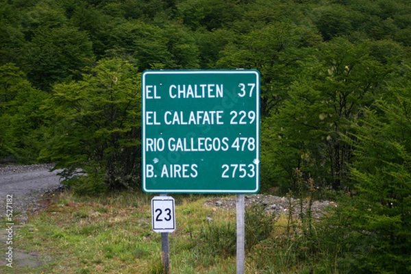 Fototapeta panneau de signélisation