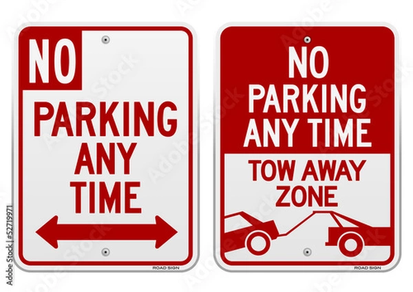 Obraz No Parking Sign