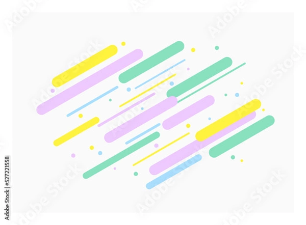 Obraz 次世代風のアブストラクト背景素材イラスト