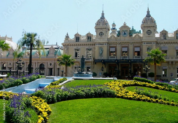 Fototapeta Casino in Monte Carlo