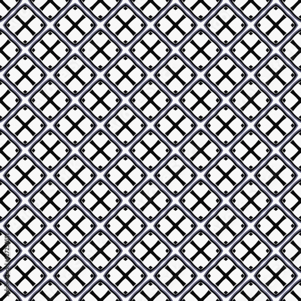 Obraz Multi color seamless pattern texture and template. Multicolored. Colorful ornamental graphic design. Colored mosaic ornaments. Vector illustration. EPS10.