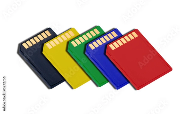 Fototapeta SD type Memory Cards