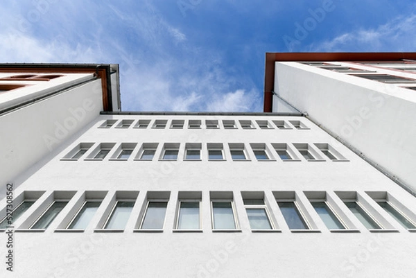 Obraz Außenansicht eines Bürogebäudes.