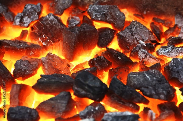 Obraz Żywe węgle