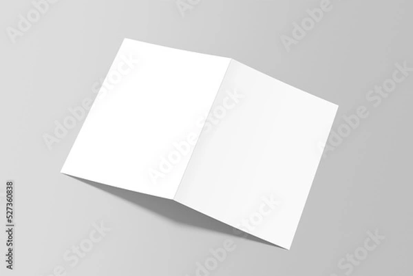 Fototapeta A5 Bifold Brochure Mockup