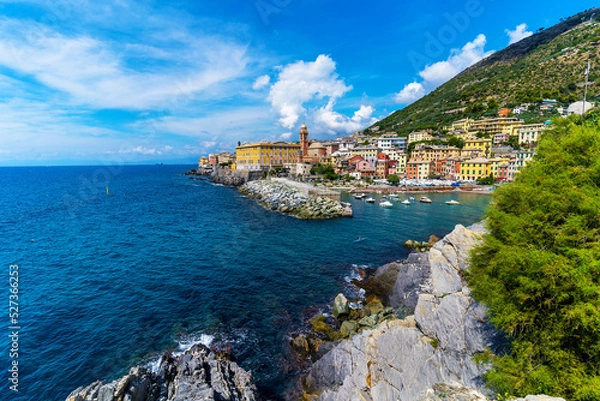 Obraz Impression vom Golfo Paradiso bei Nervi