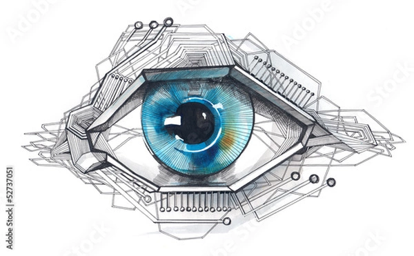 Fototapeta high-tech technology