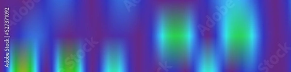 Obraz Color interpolation north light gradient illustration