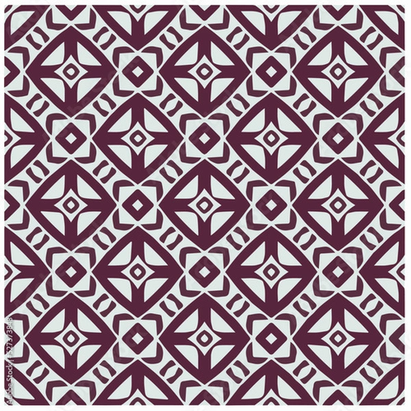 Fototapeta Design seamless monochrome geometric pattern. Abstract background. Vector art.Perfect for site backdrop, wrapping paper, wallpaper, textile and surface design. 