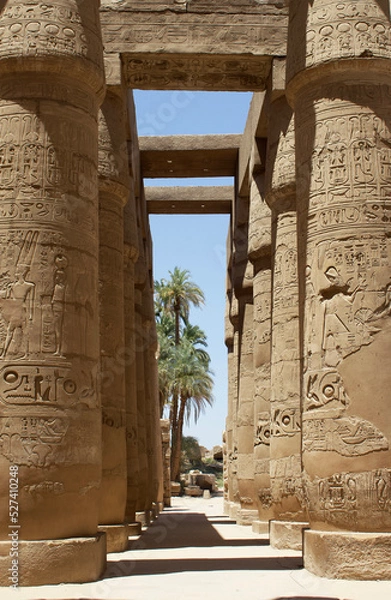 Fototapeta columns in the temple