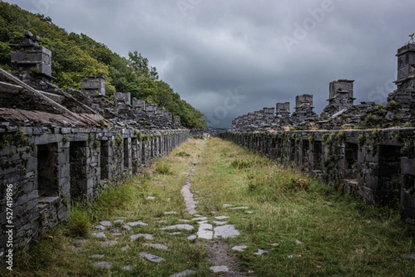 Obraz slate mine barracks