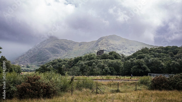 Obraz landscape with clouds
