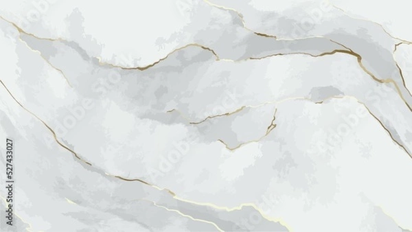 Obraz Luxury White Marble texture background vector