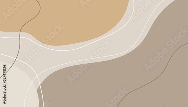 Fototapeta abstract brown background with waves