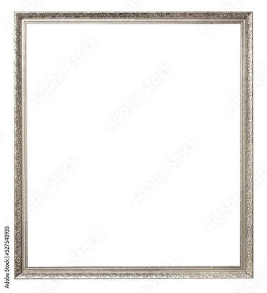Fototapeta Blank of vintage picture frame isolate