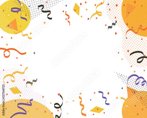 Fototapeta ハロウィン　背景フレーム