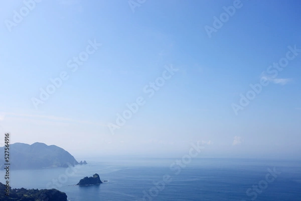 Fototapeta 西伊豆の青空と海