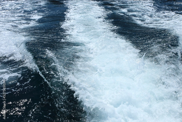 Obraz 船の起こす波