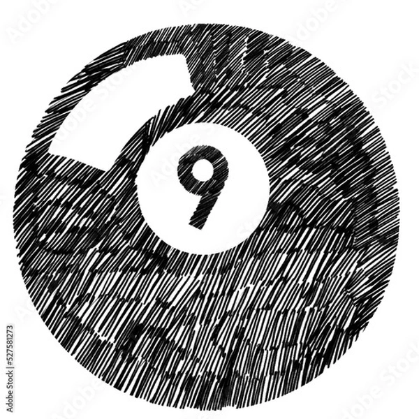 Obraz Nine Ball