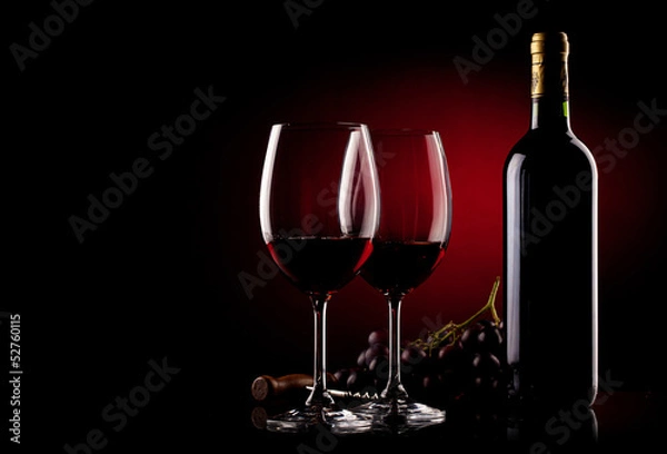 Obraz wine background