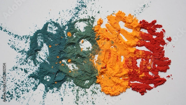 Obraz カラフルな食紅