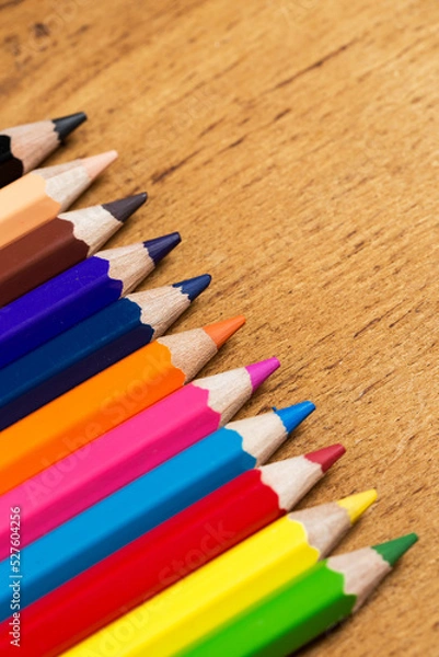 Fototapeta Colorful pencils