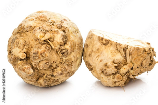 Fototapeta Vegetables on a white background