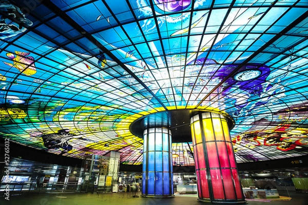 Fototapeta The Dome of Light at Formosa Boulev