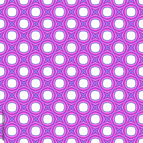 Fototapeta Multi color seamless pattern texture and template. Multicolored. Colorful ornamental graphic design. Colored mosaic ornaments. Vector illustration. EPS10.