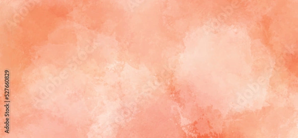 Fototapeta watercolor bleed and fringe with vibrant distressed grunge texture. Abstract pastel color watercolor for background.	